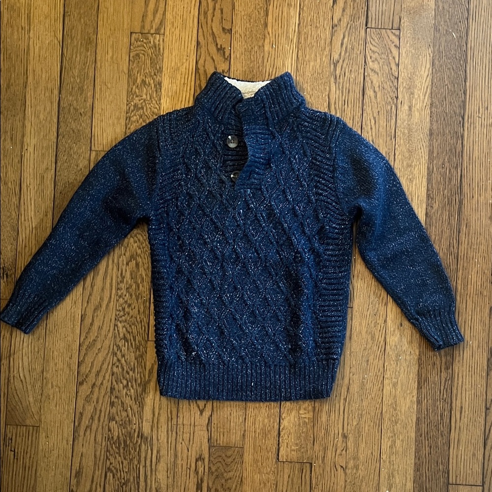 Cat & Jack Men's Dark Blue Cardigan
